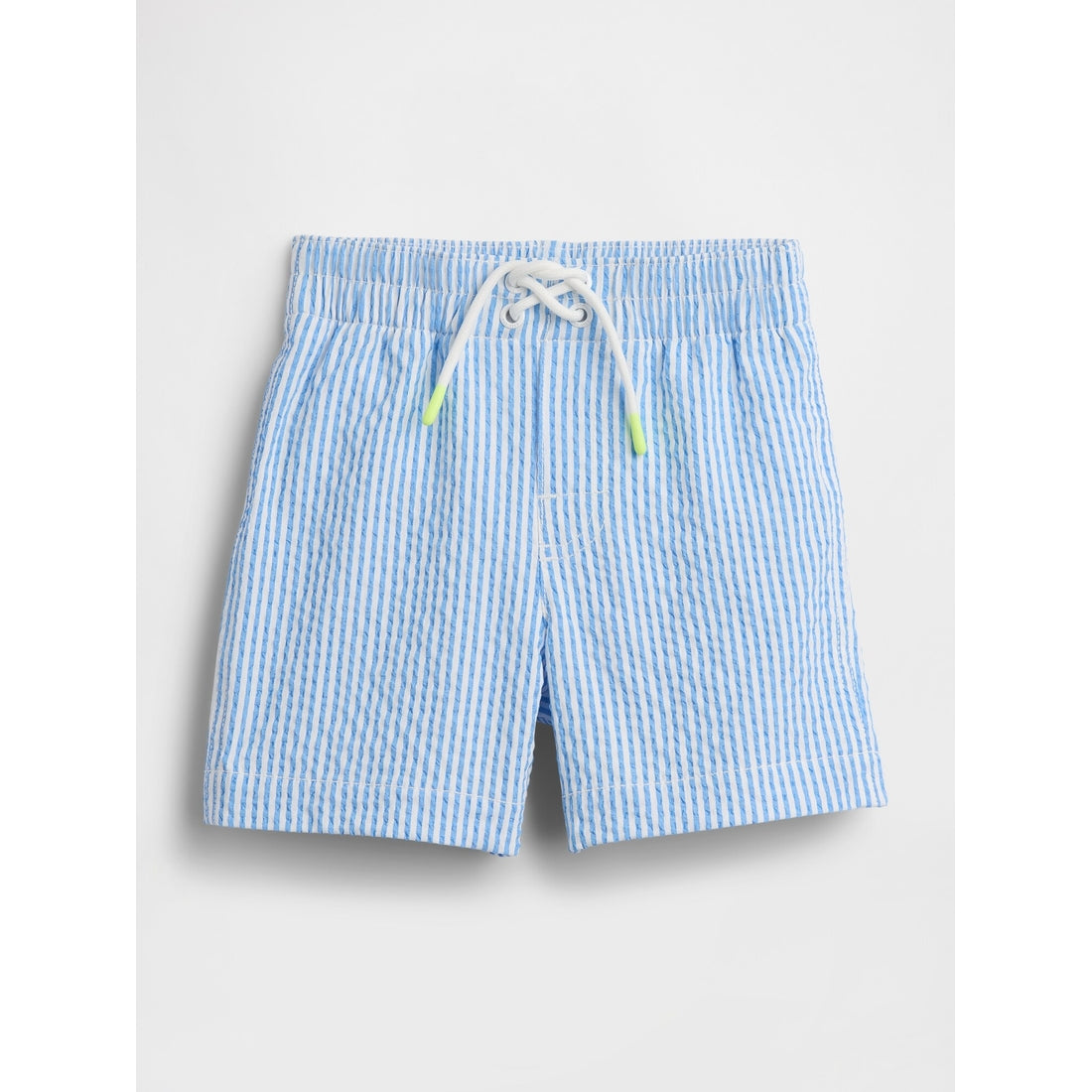 Toddler & Seersucker Swim Trunks