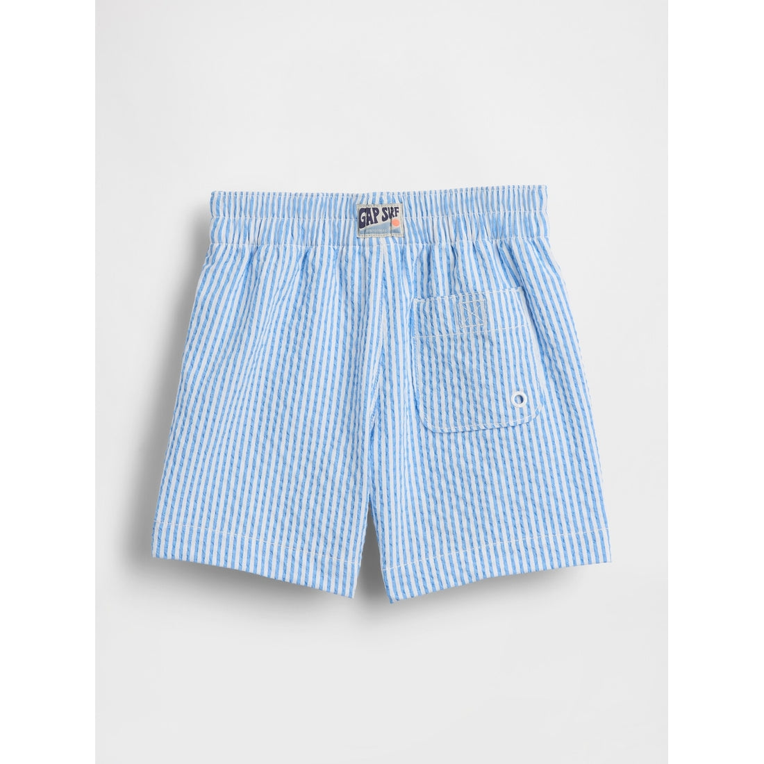 Toddler & Seersucker Swim Trunks