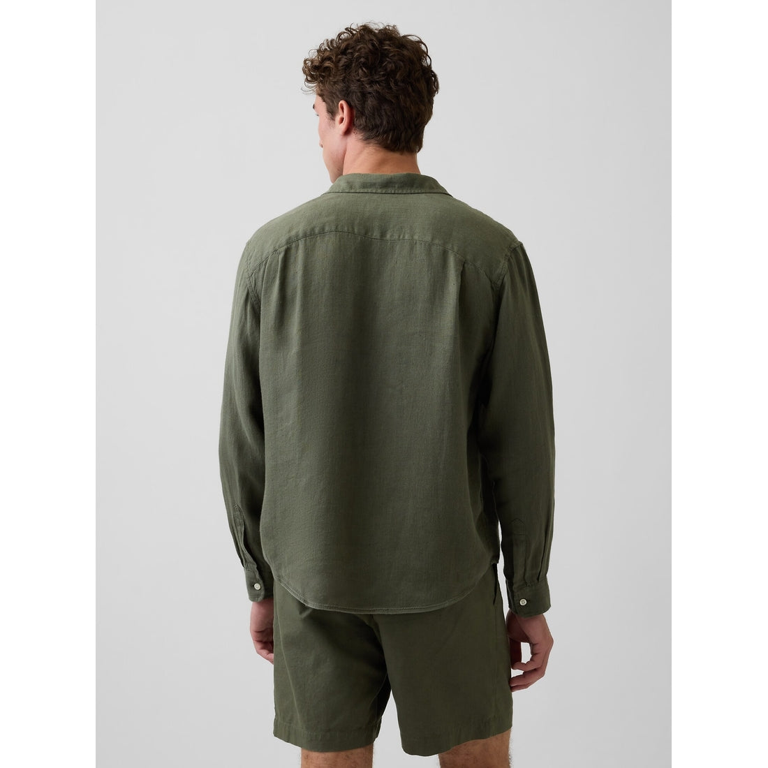 Men's 100% Linen Relaxed Shirt
