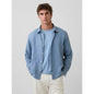 Men's 100% Linen Relaxed Shirt