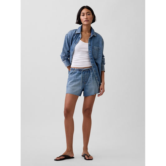 Women's 3.5” Low Slung Easy Denim Shorts