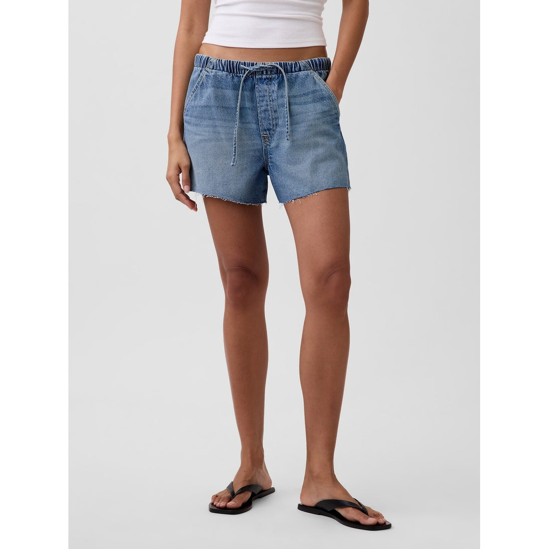 Women's 3.5” Low Slung Easy Denim Shorts