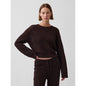 Women's 100% Cotton Crochet Relaxed Sweater