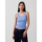 Women's Rib Scoop Tank Top