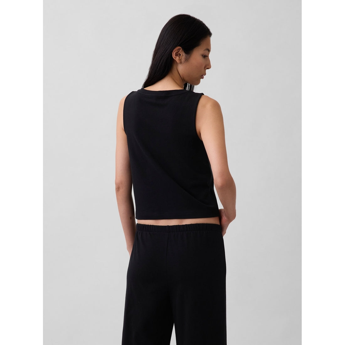 Women's Knit Crop Tank Top