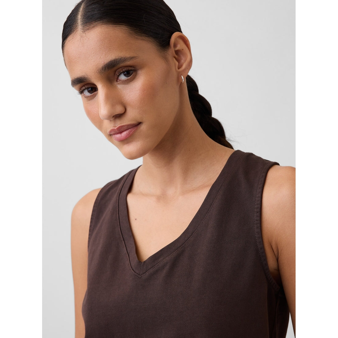 Women's Knit Crop Tank Top