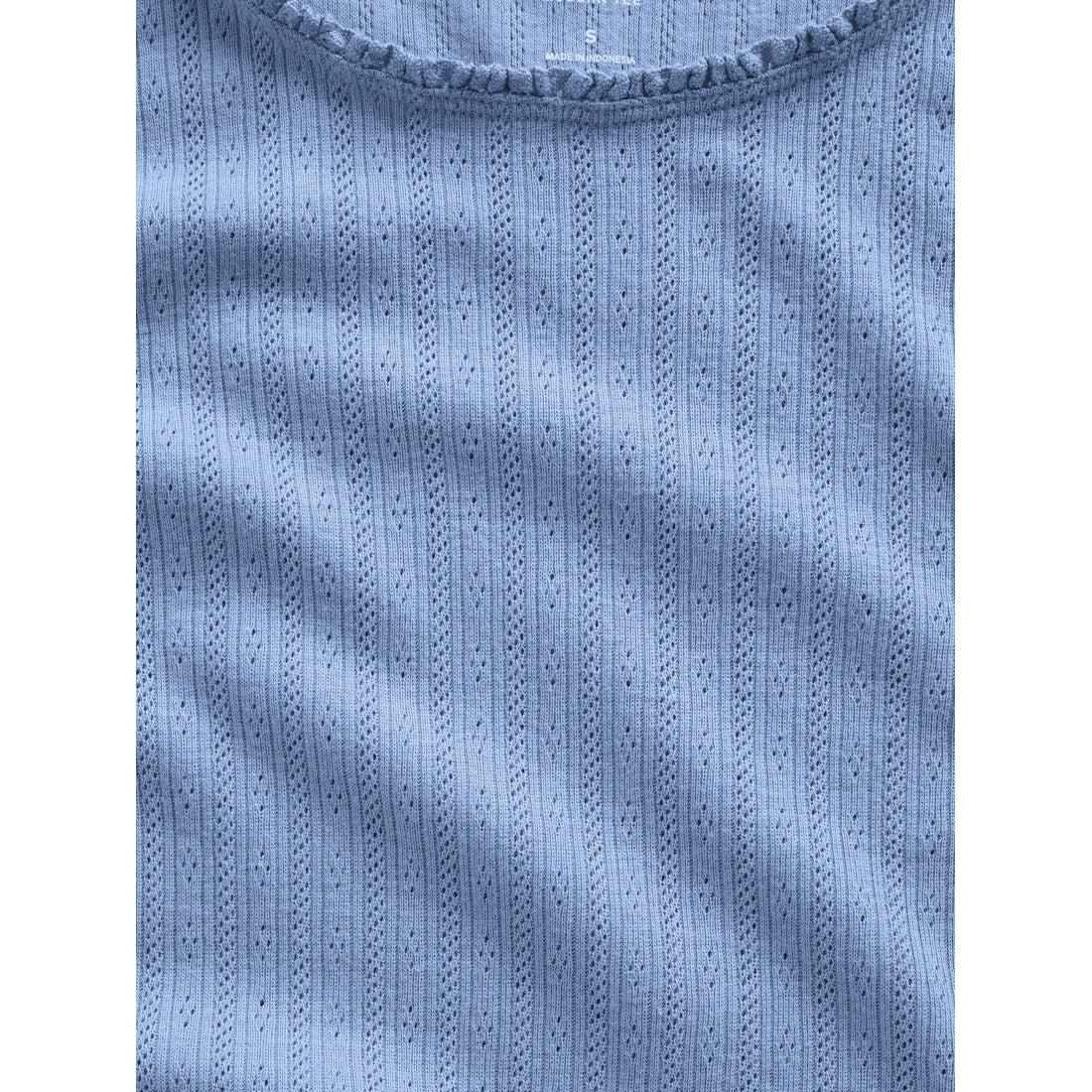 Women's Pointelle Shell Tank Top