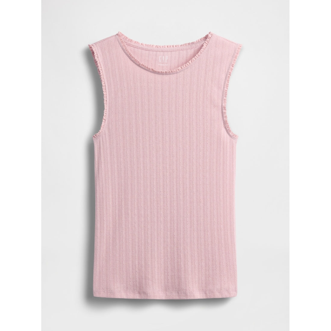 Women's Pointelle Shell Tank Top