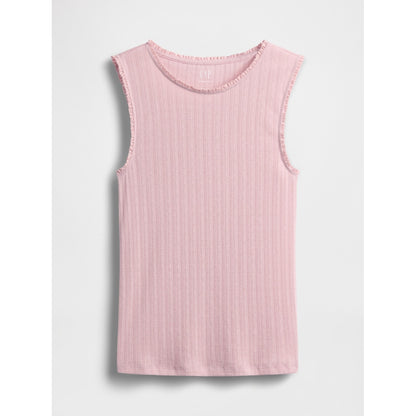 Women's Pointelle Shell Tank Top