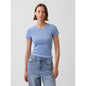 Women's Pointelle Crewneck T-Shirt