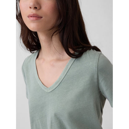 Women's Organic Cotton Vintagesoft V-Neck T-Shirt