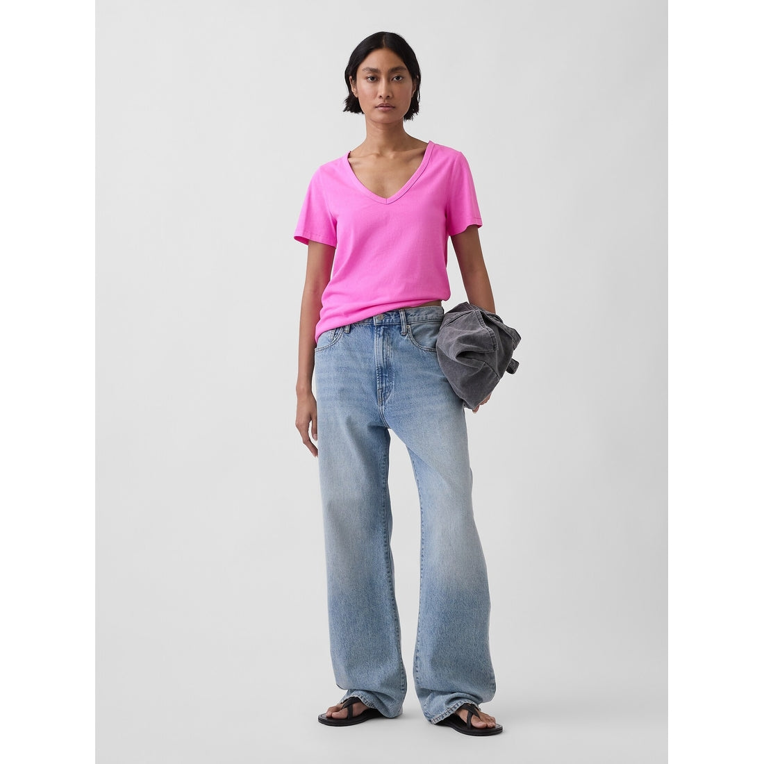 Women's Organic Cotton Vintagesoft V-Neck T-Shirt