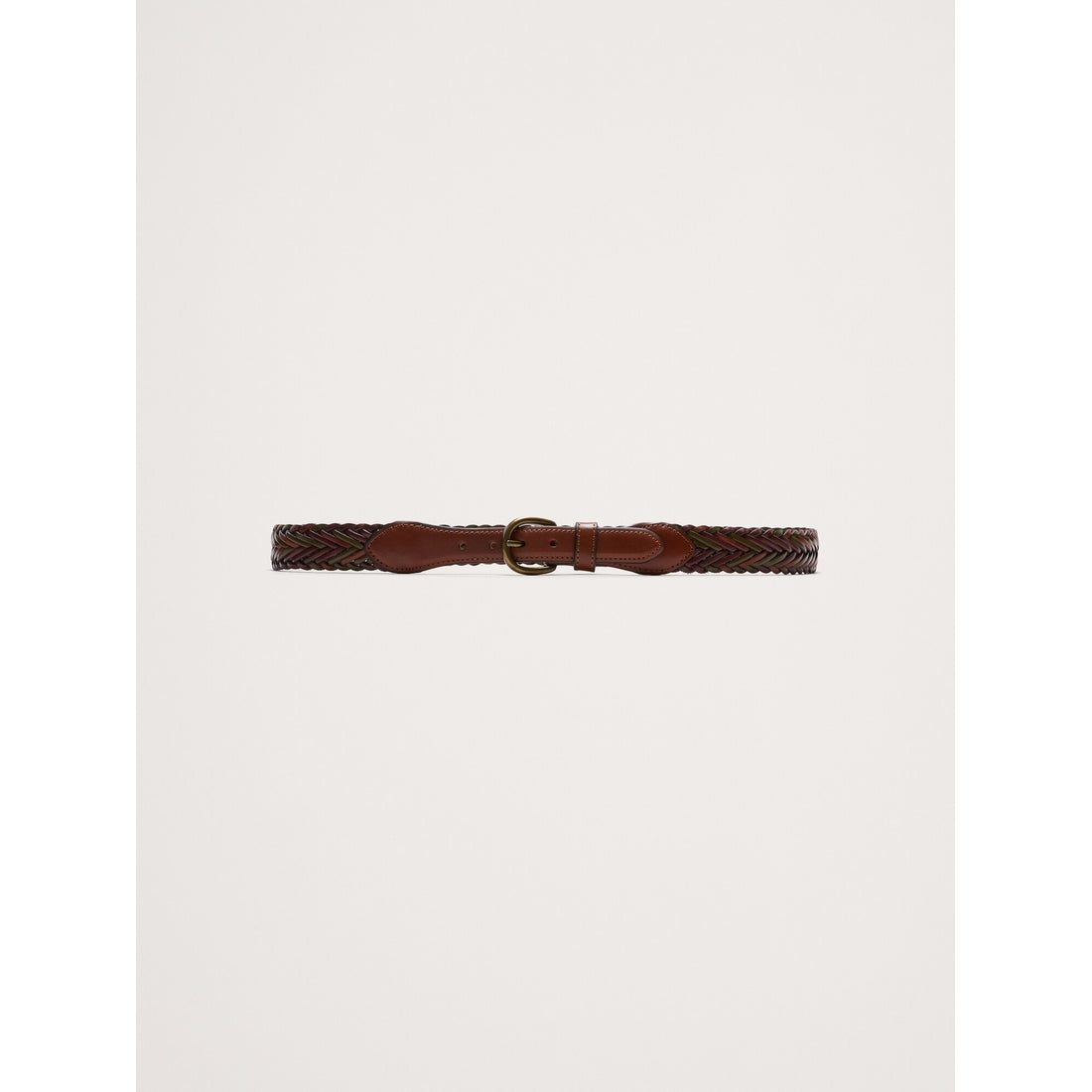 Women's Braided Leather Belt