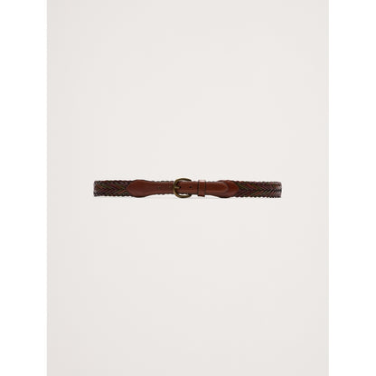 Women's Braided Leather Belt