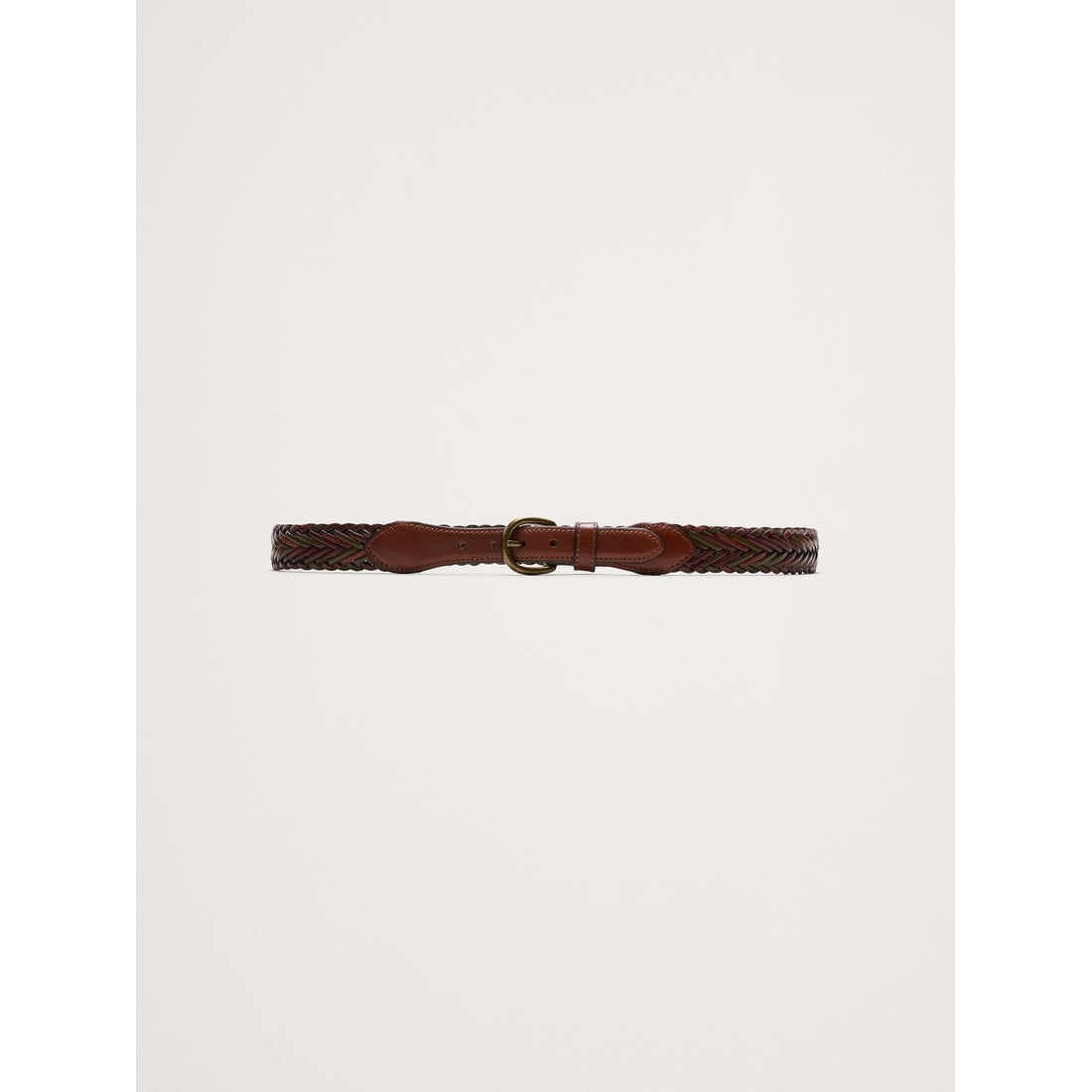 Women's Braided Leather Belt
