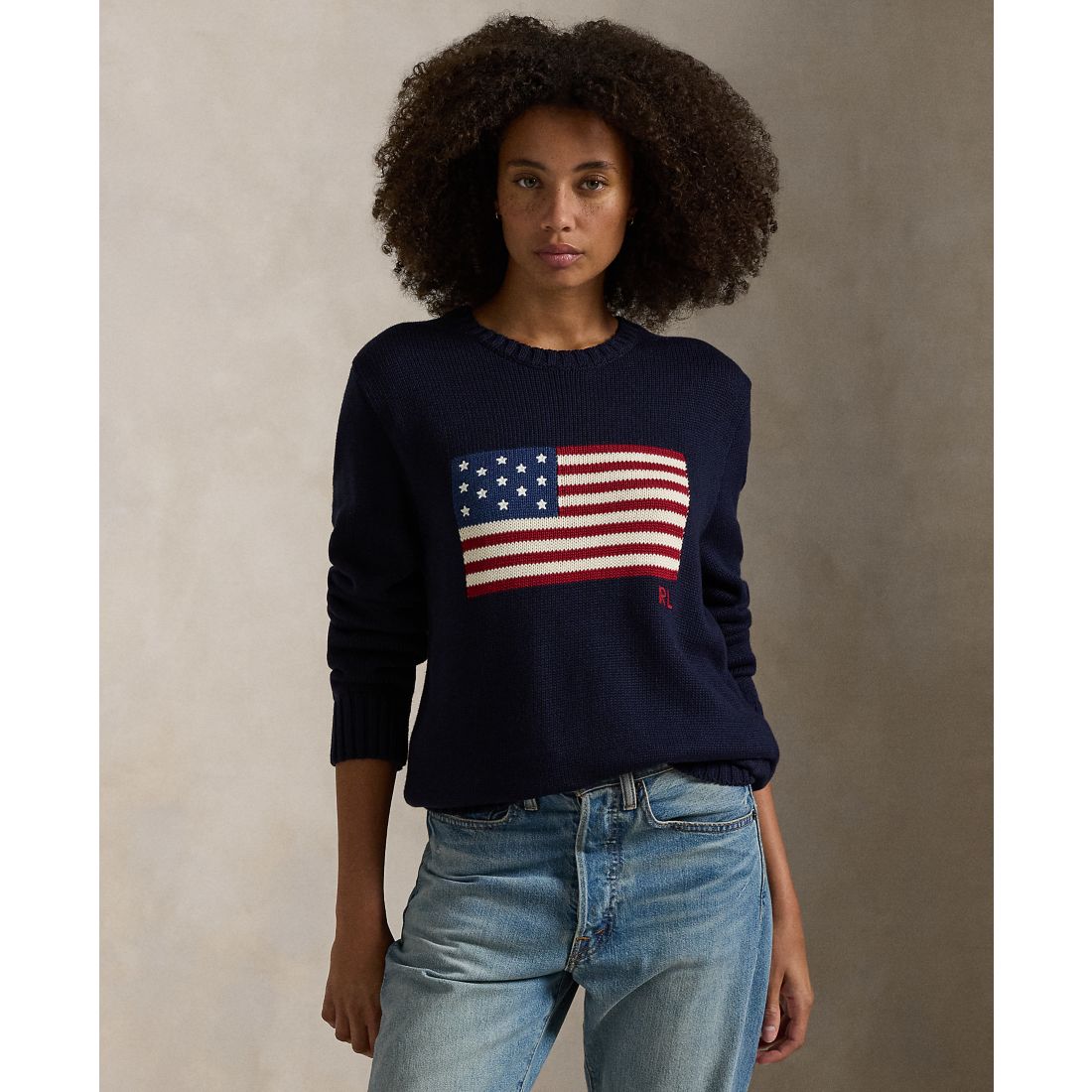Polo Ralph Lauren Unisex The Iconic Flag Sweater
