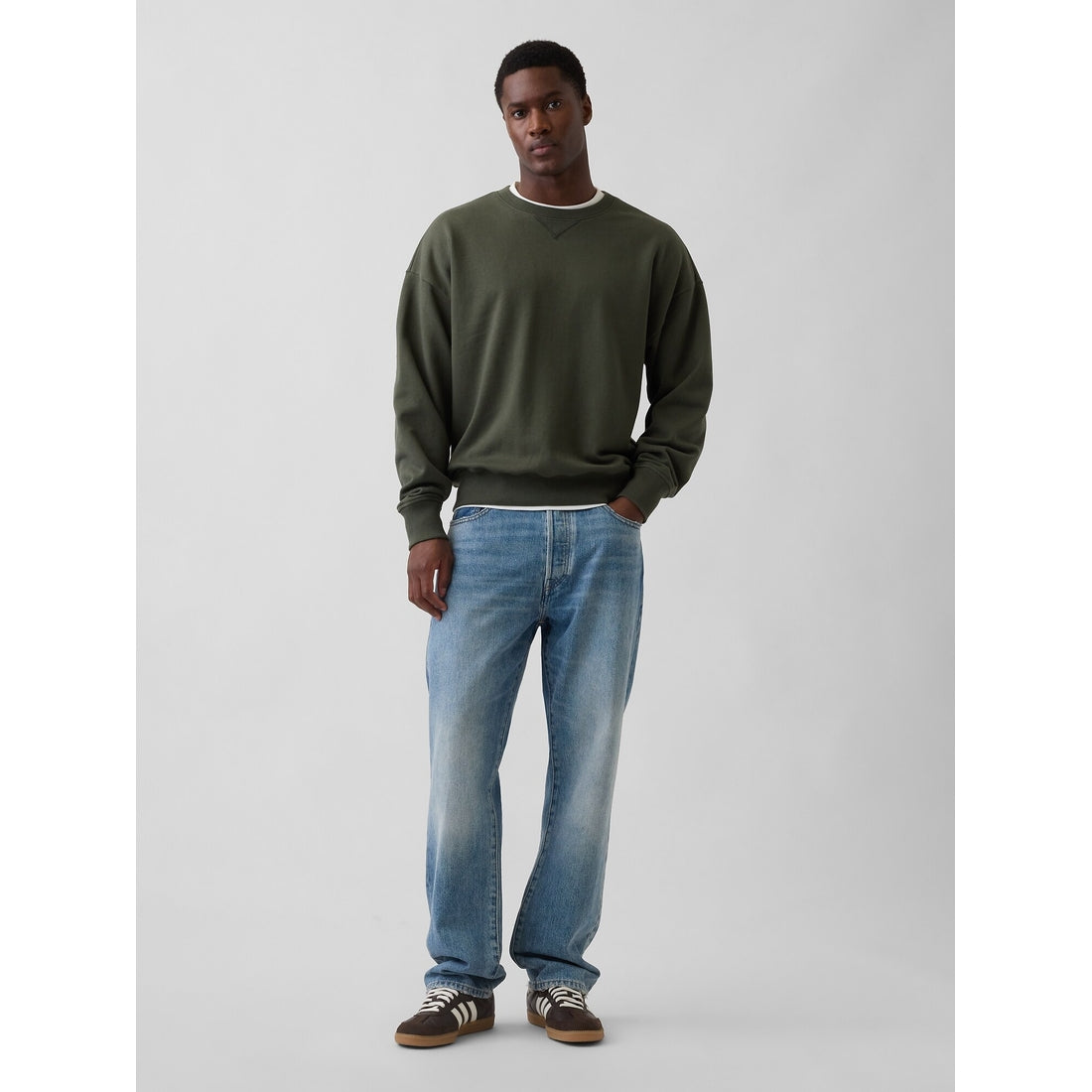 Men's Adult Heavyweight French Terry Oversized Sweatshirt