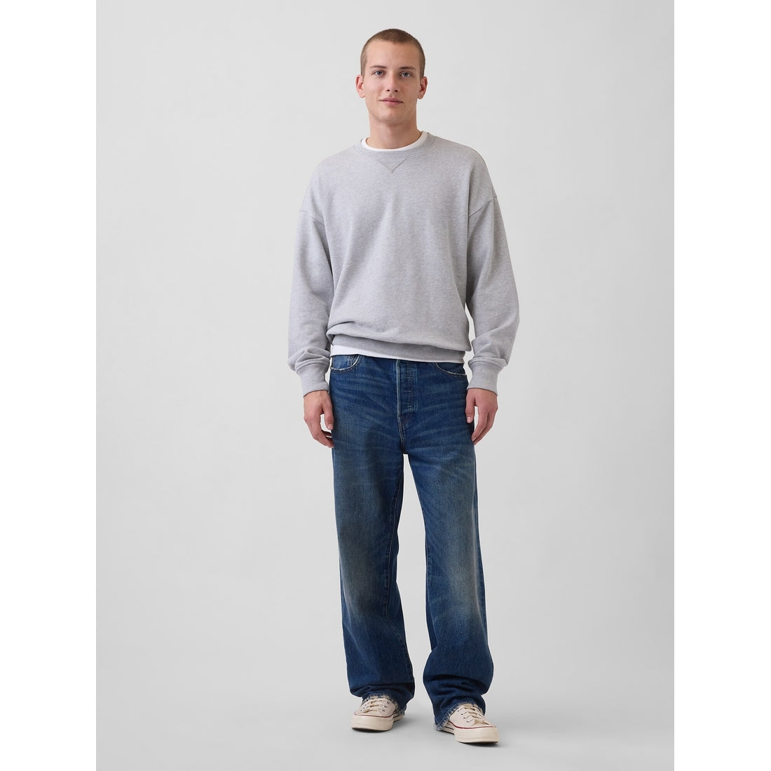 Men's Adult Heavyweight French Terry Oversized Sweatshirt