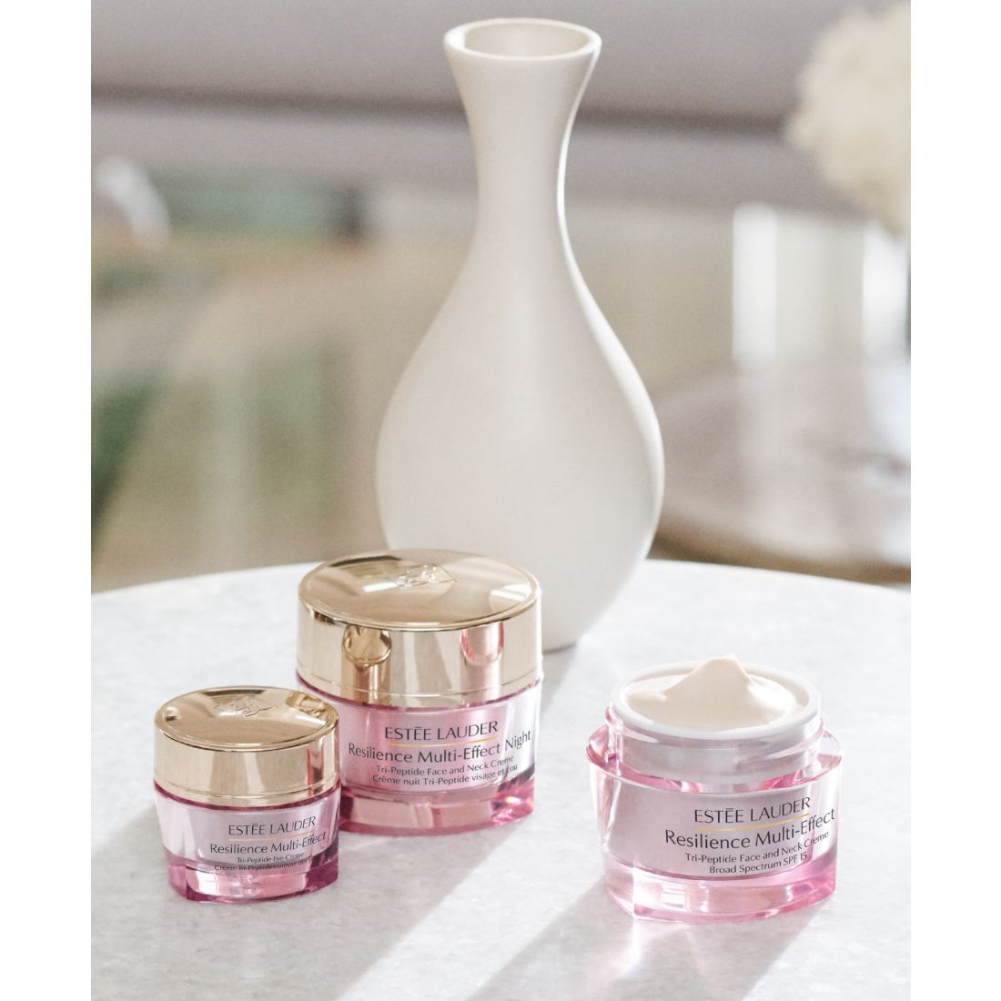 Estee Lauder Resilience Multi-Effect Night Tri-Peptide Face and Neck Moisturizer Cream, 2.5 oz.