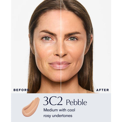 Estee Lauder Double Wear Stay-In-Place Foundation - 5N2 Amber Honey, Deep with neutral subtl