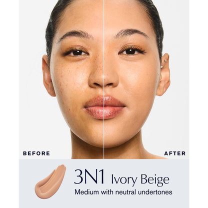 Estee Lauder Double Wear Stay-In-Place Foundation - 5N2 Amber Honey, Deep with neutral subtl