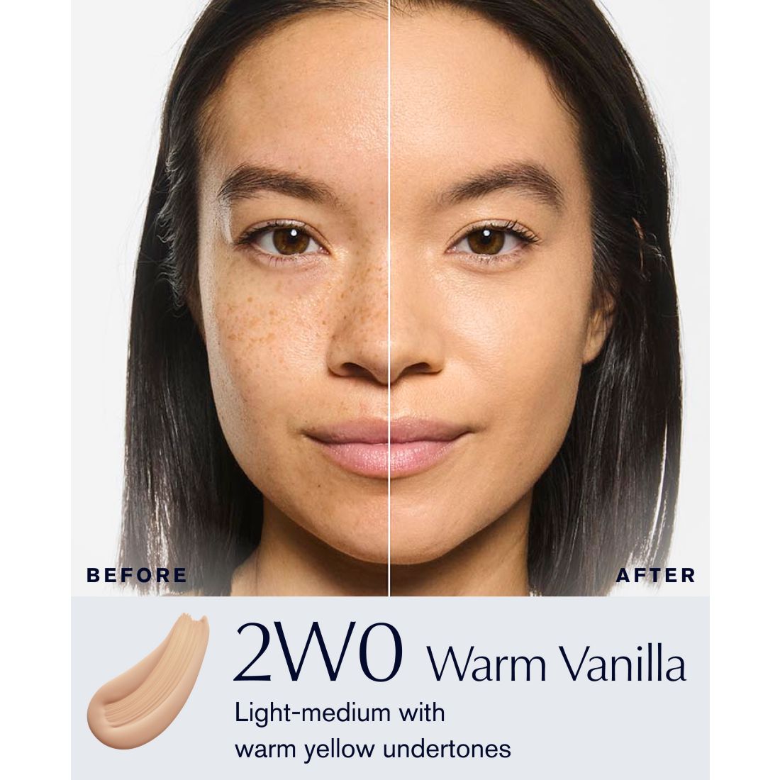 Estee Lauder Double Wear Stay-In-Place Foundation - 5N2 Amber Honey, Deep with neutral subtl