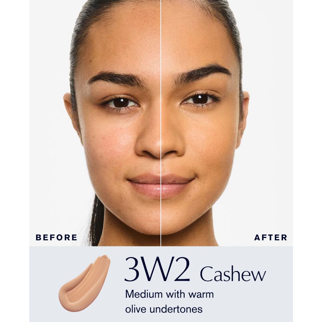 Estee Lauder Double Wear Stay-In-Place Foundation - 5N2 Amber Honey, Deep with neutral subtl