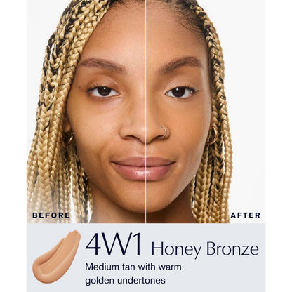 Estee Lauder Double Wear Stay-In-Place Foundation - 5N2 Amber Honey, Deep with neutral subtl