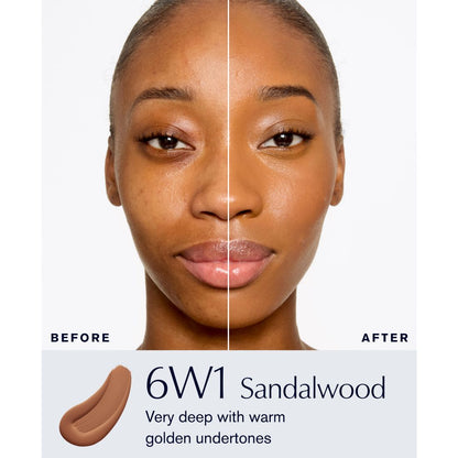 Estee Lauder Double Wear Stay-In-Place Foundation - 5N2 Amber Honey, Deep with neutral subtl
