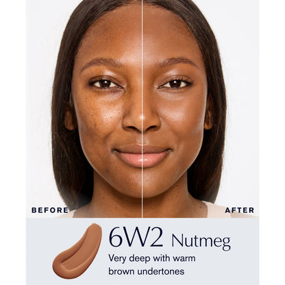 Estee Lauder Double Wear Stay-In-Place Foundation - 5N2 Amber Honey, Deep with neutral subtl