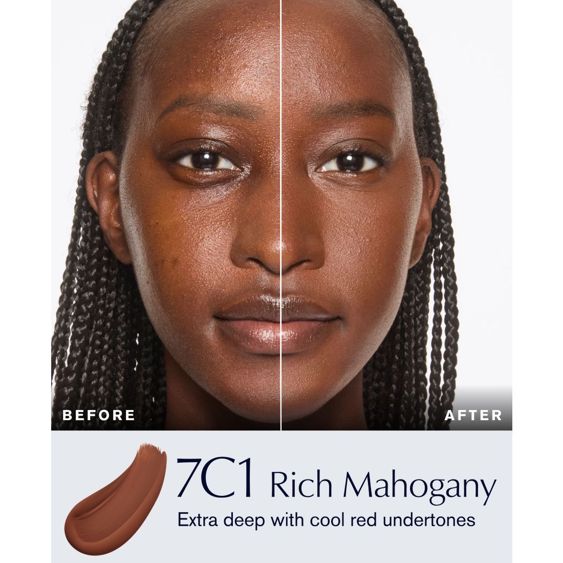 Estee Lauder Double Wear Stay-In-Place Foundation - 5N2 Amber Honey, Deep with neutral subtl