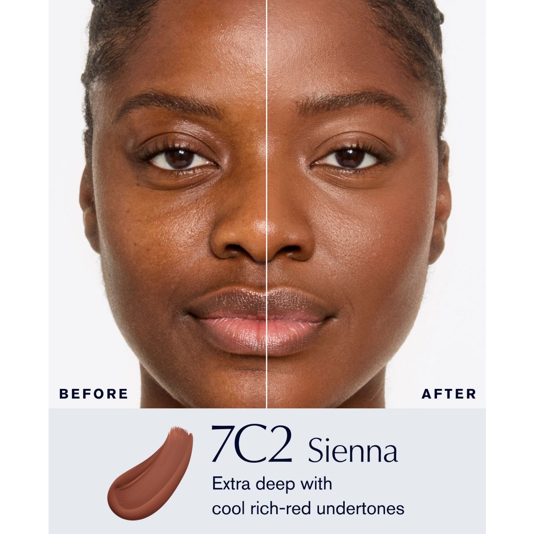 Estee Lauder Double Wear Stay-In-Place Foundation - 5N2 Amber Honey, Deep with neutral subtl