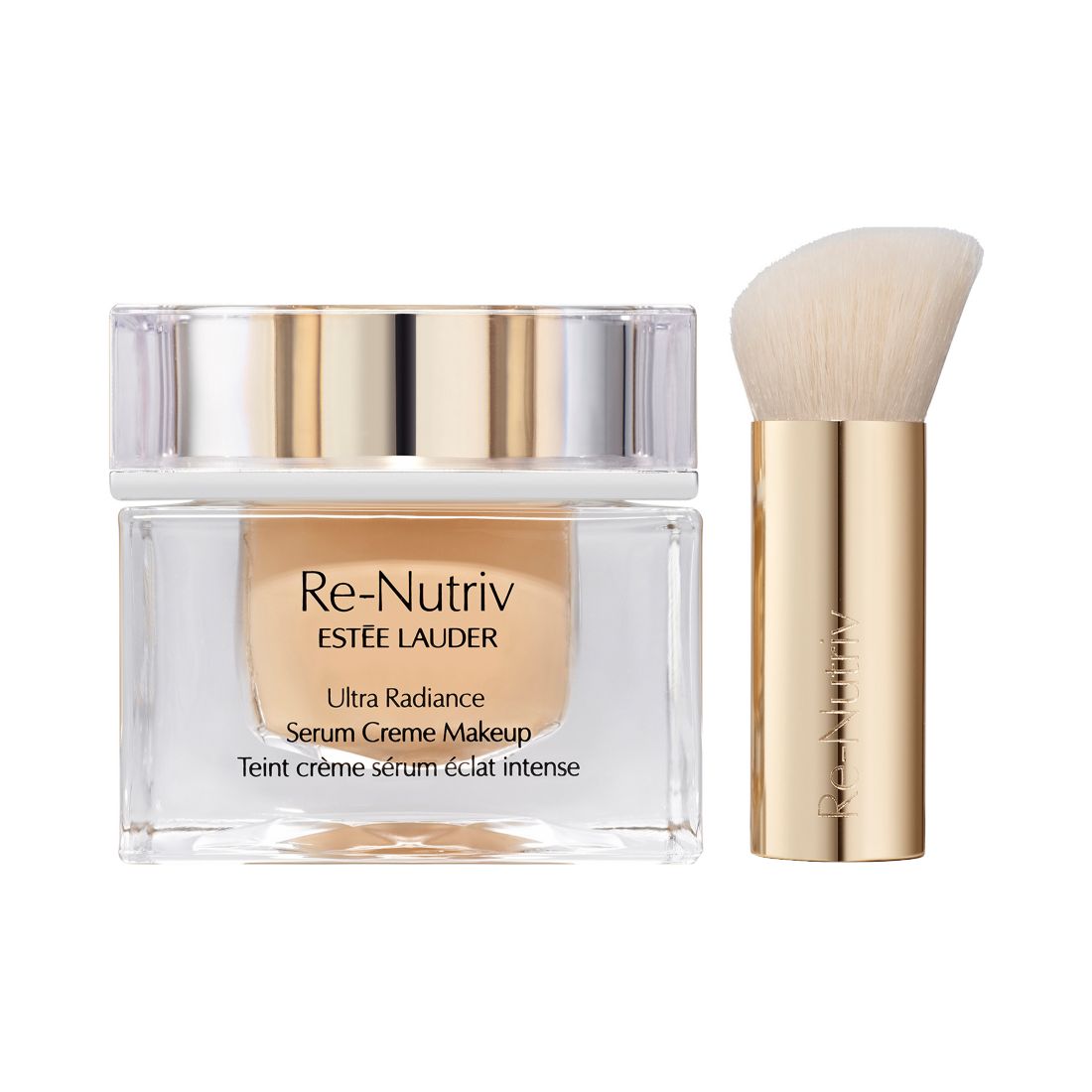 Estee Lauder 2-Pc. Re-Nutriv Ultra Radiance Serum Creme Makeup Foundation with Brush Set