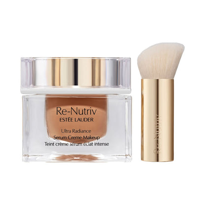 Estee Lauder 2-Pc. Re-Nutriv Ultra Radiance Serum Creme Makeup Foundation with Brush Set