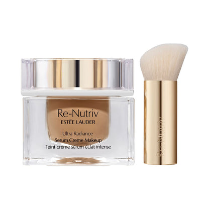 Estee Lauder 2-Pc. Re-Nutriv Ultra Radiance Serum Creme Makeup Foundation with Brush Set