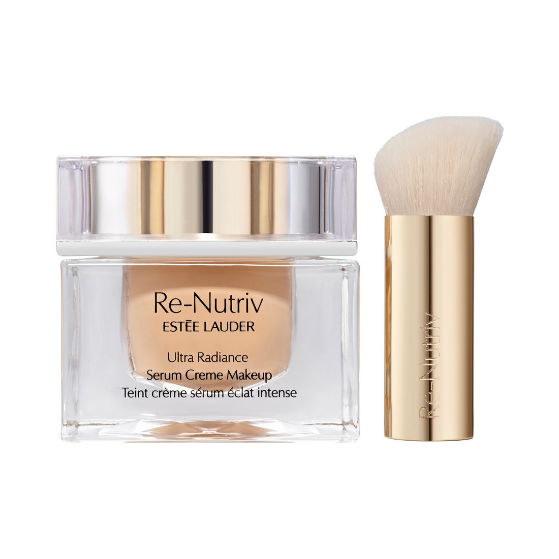 Estee Lauder 2-Pc. Re-Nutriv Ultra Radiance Serum Creme Makeup Foundation with Brush Set