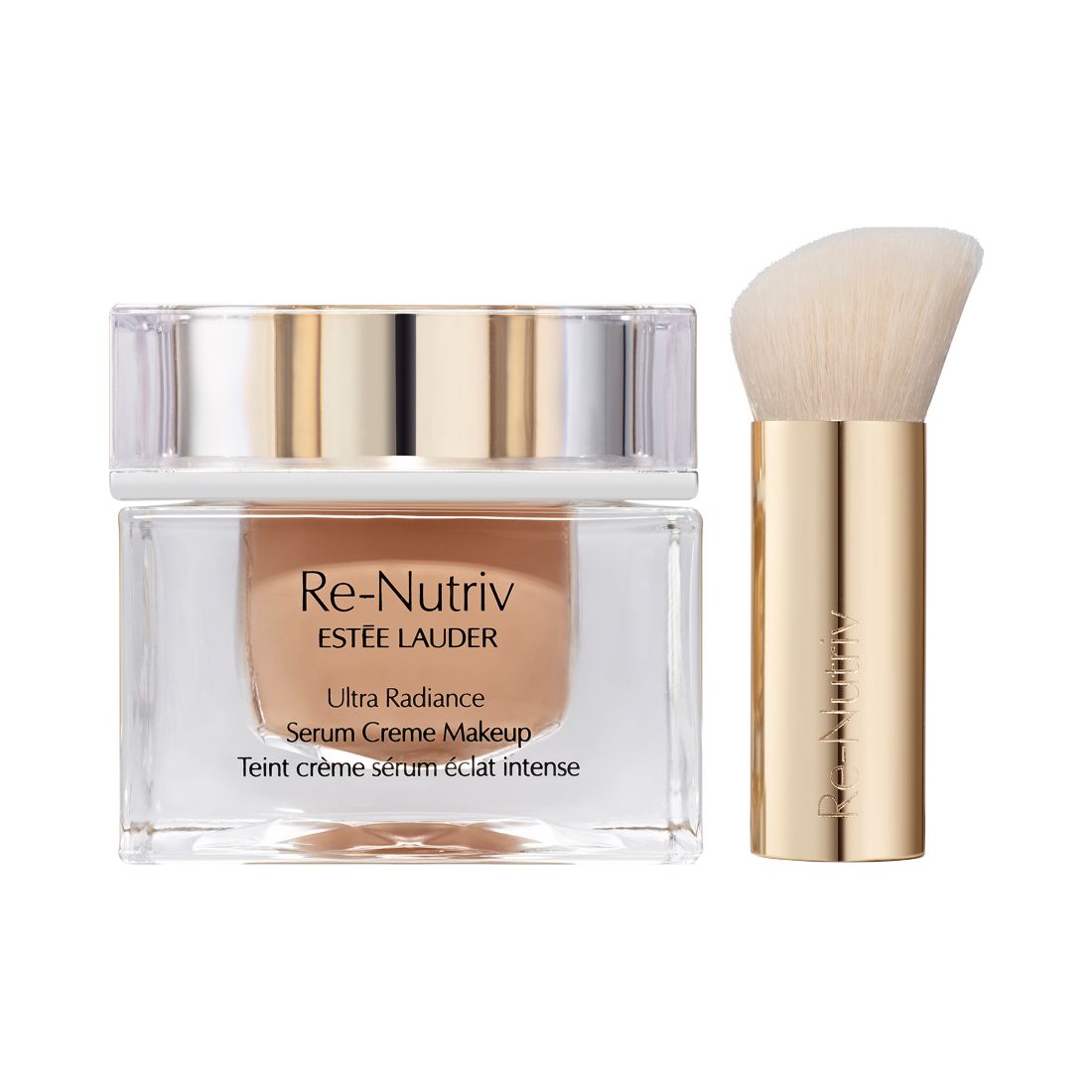 Estee Lauder 2-Pc. Re-Nutriv Ultra Radiance Serum Creme Makeup Foundation with Brush Set