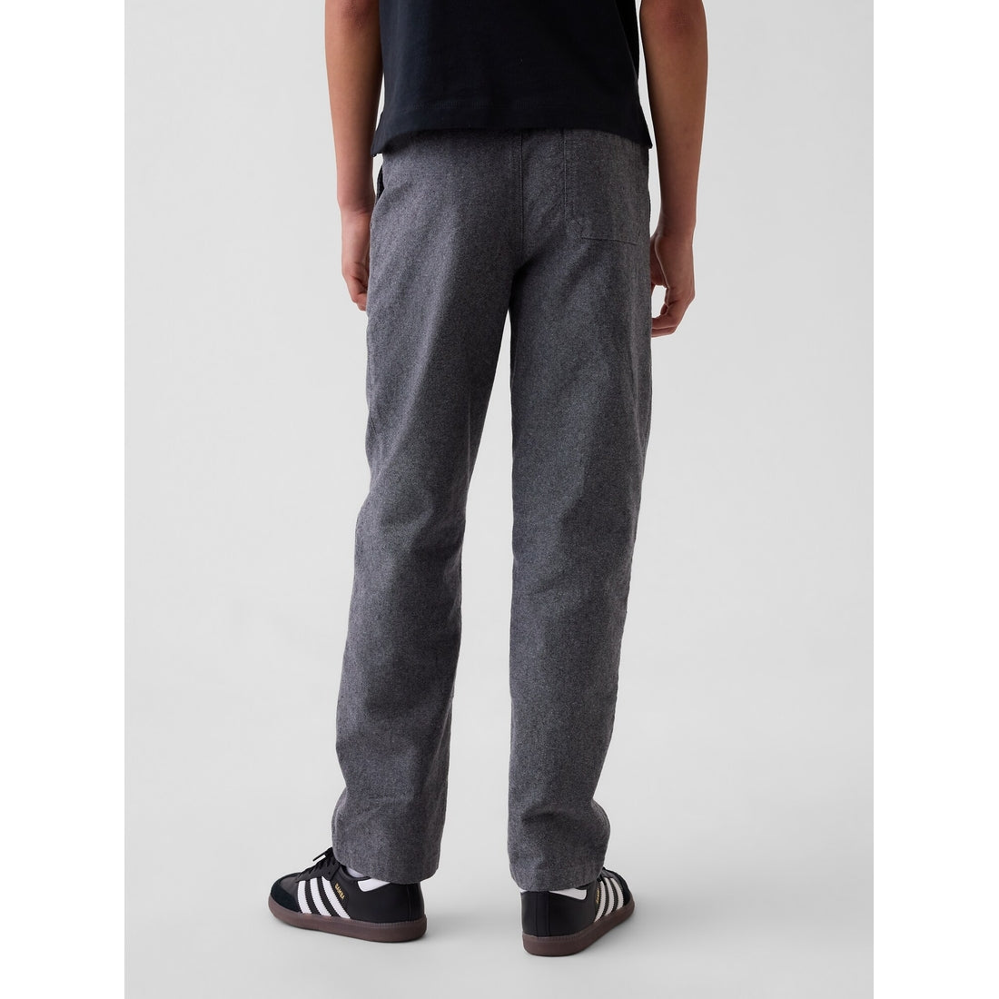 Boys' Linen-Cotton Relaxed Easy Pants