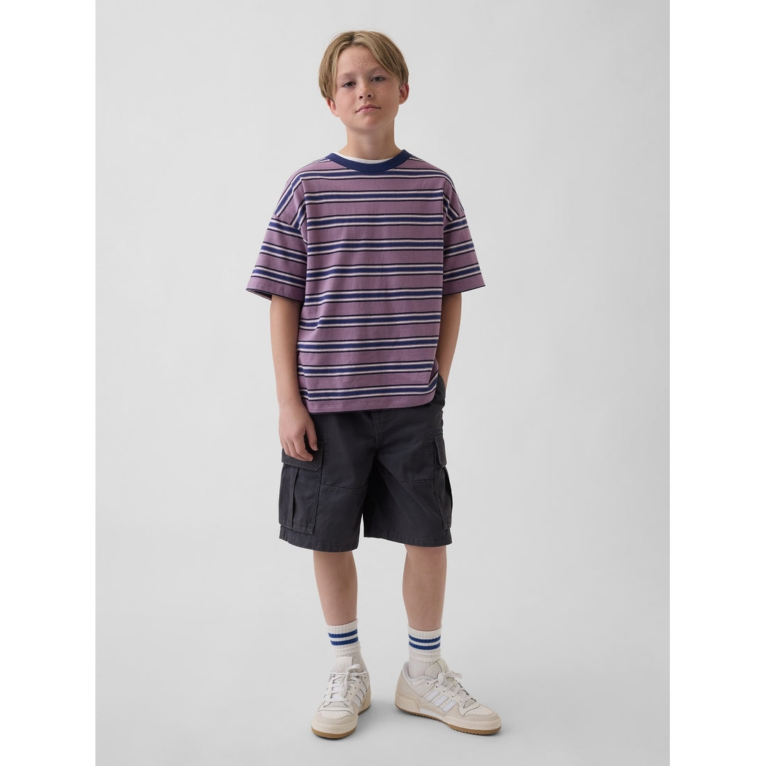 Boys' Relaxed Easy Cargo Shorts