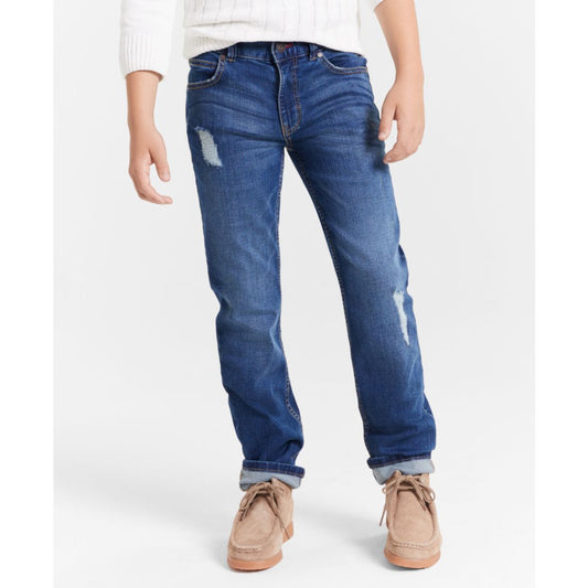 Tommy Hilfiger Big Boys Straight-Fit Niagara Stretch Jeans