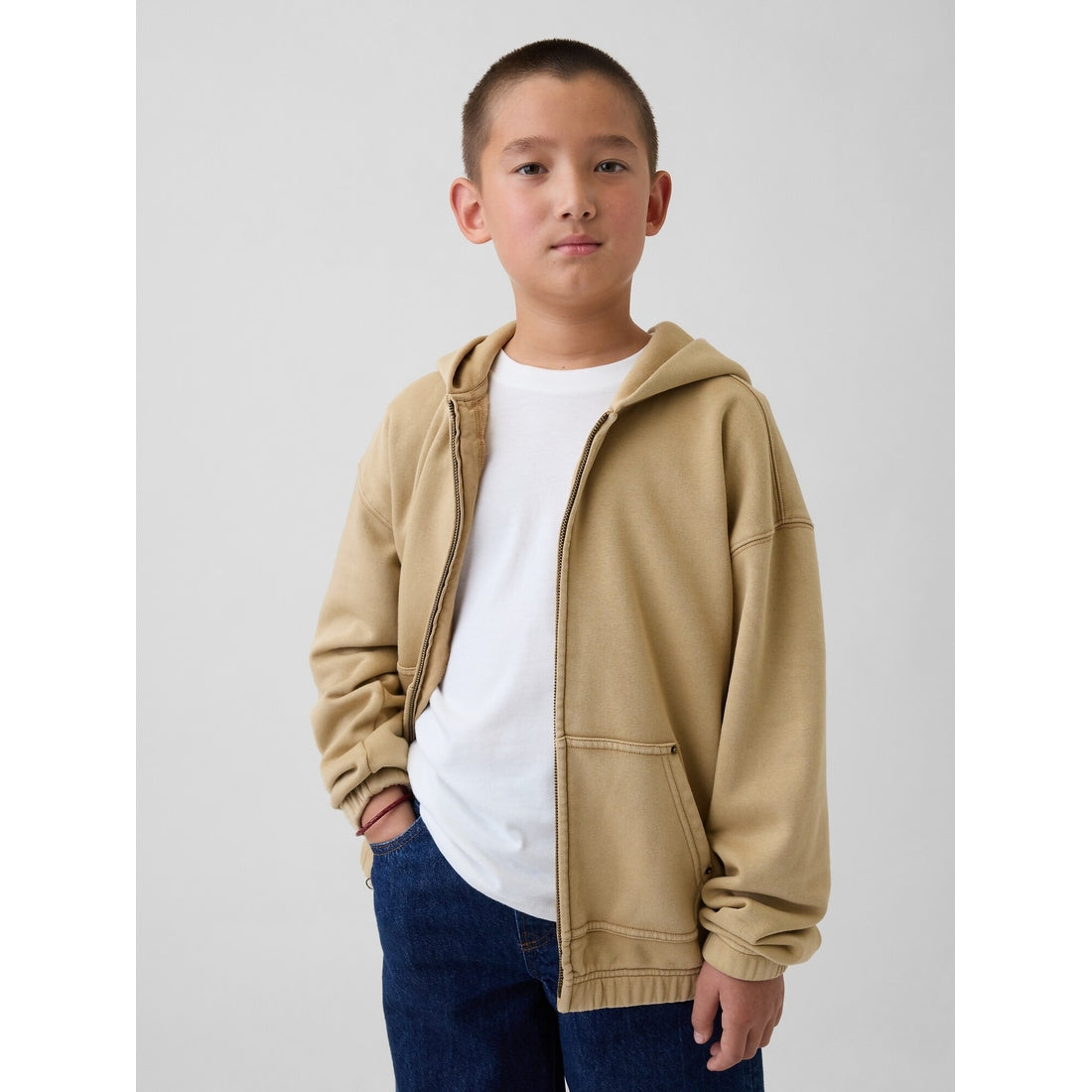 Girls' Vintagesoft Zip Hoodie