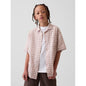 Boys' Linen-Cotton Relaxed Vacay Shirt