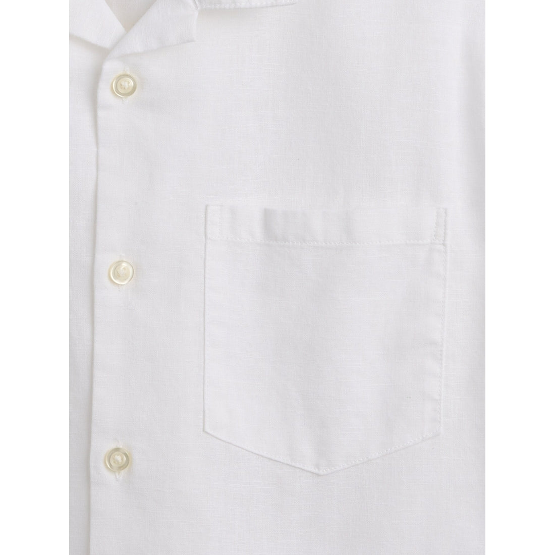 Boys' Linen-Cotton Relaxed Vacay Shirt