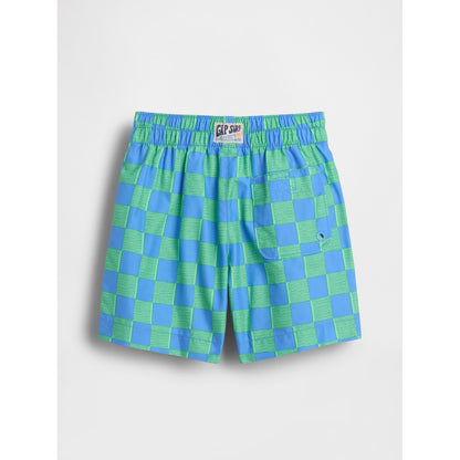 Toddler & Seersucker Swim Trunks