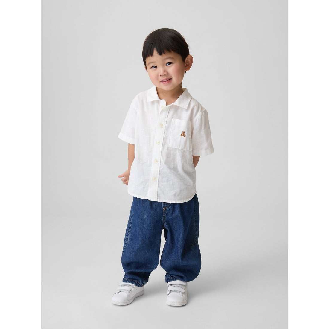 Toddler & Linen-Cotton Shirt