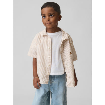Toddler & Linen-Cotton Shirt