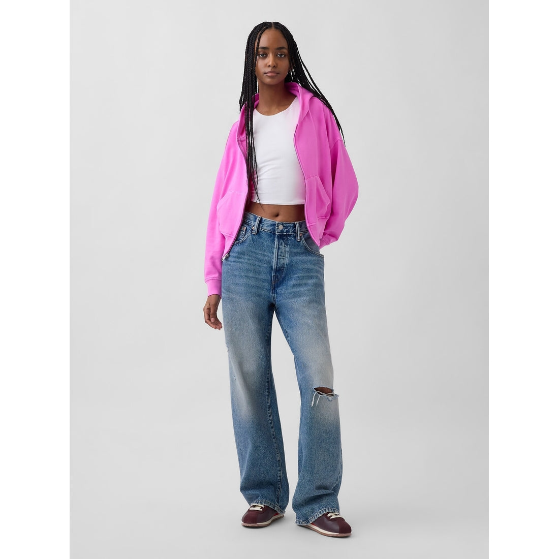 Women's Vintagesoft Terry Zip Hoodie