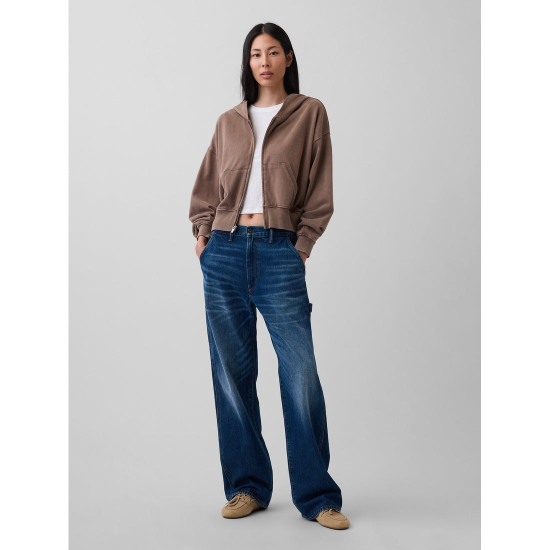 Women's Vintagesoft Terry Zip Hoodie