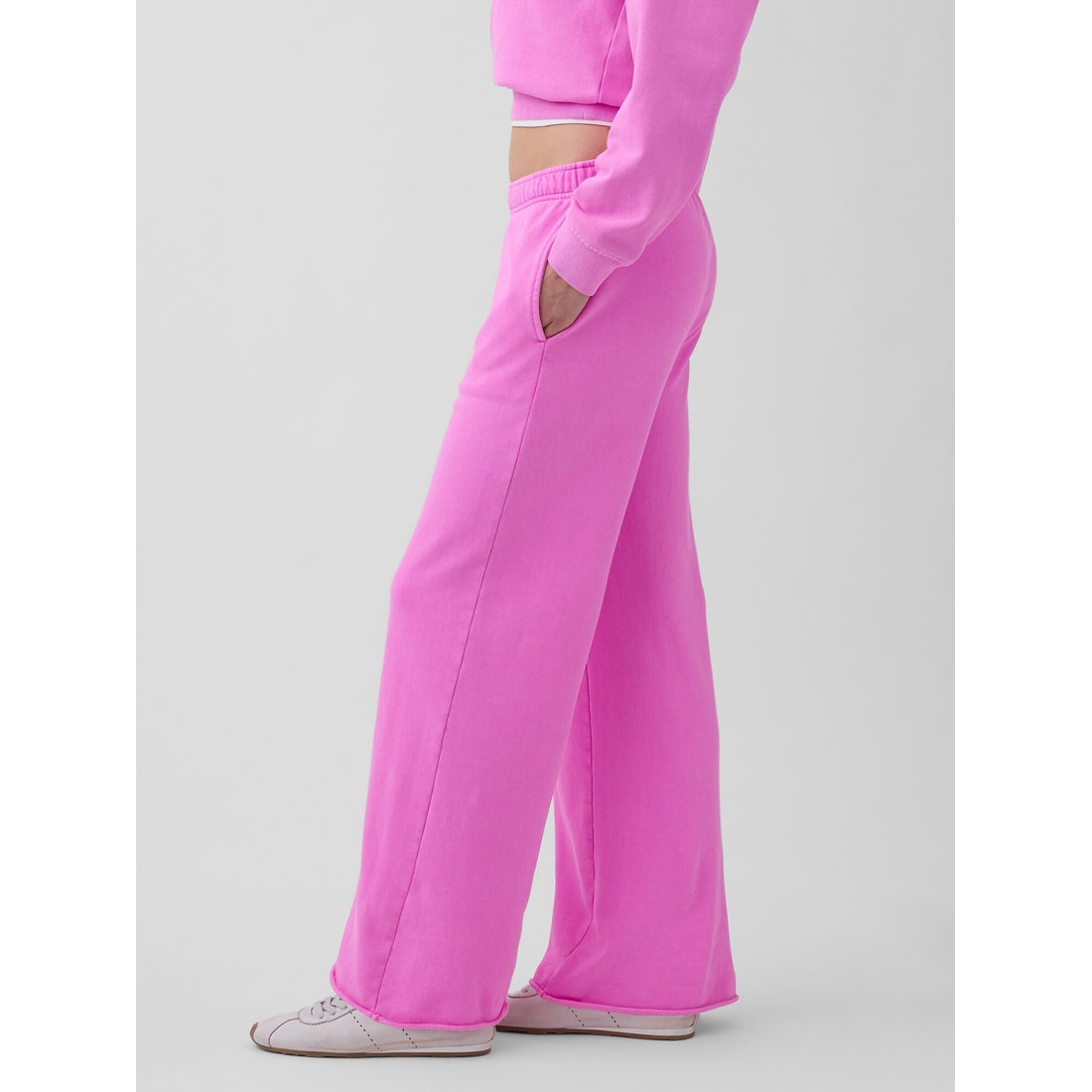 Women's Vintagesoft Terry Wide-Leg Sweatpants