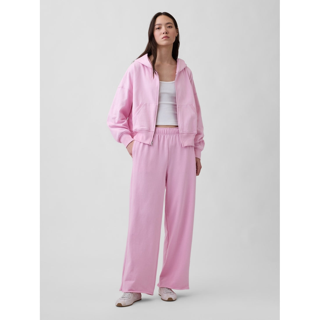 Women's Vintagesoft Terry Wide-Leg Sweatpants